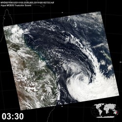 Level 1B Image at: 0330 UTC