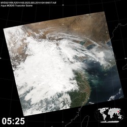 Level 1B Image at: 0525 UTC