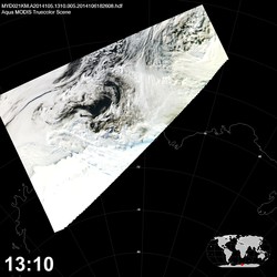 Level 1B Image at: 1310 UTC