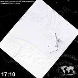 Level 1B Image at: 1710 UTC