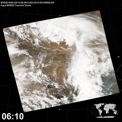 Level 1B Image at: 0610 UTC