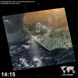 Level 1B Image at: 1415 UTC