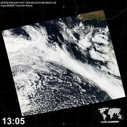 Level 1B Image at: 1305 UTC