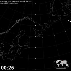 Level 1B Image at: 0025 UTC