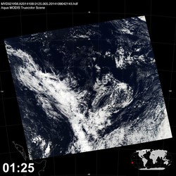 Level 1B Image at: 0125 UTC