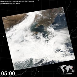 Level 1B Image at: 0500 UTC