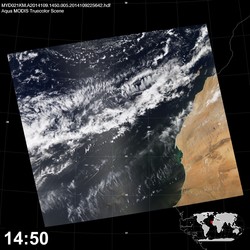 Level 1B Image at: 1450 UTC