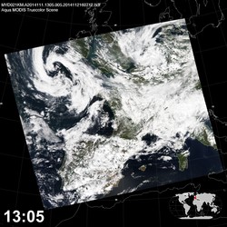 Level 1B Image at: 1305 UTC