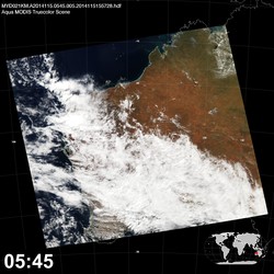 Level 1B Image at: 0545 UTC