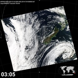 Level 1B Image at: 0305 UTC