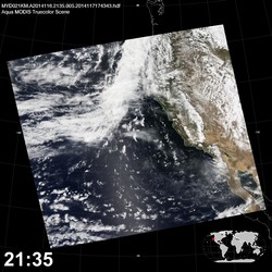 Level 1B Image at: 2135 UTC