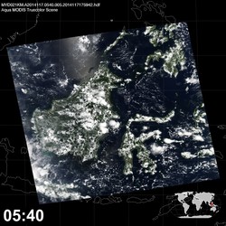 Level 1B Image at: 0540 UTC