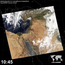 Level 1B Image at: 1045 UTC