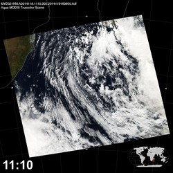 Level 1B Image at: 1110 UTC