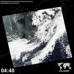 Level 1B Image at: 0440 UTC