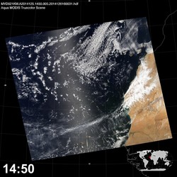 Level 1B Image at: 1450 UTC