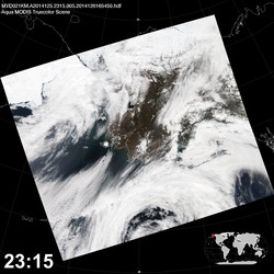 Level 1B Image at: 2315 UTC