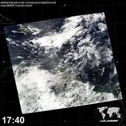 Level 1B Image at: 1740 UTC