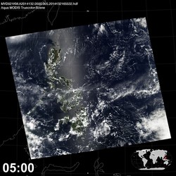 Level 1B Image at: 0500 UTC