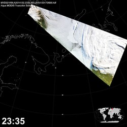 Level 1B Image at: 2335 UTC