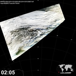 Level 1B Image at: 0205 UTC