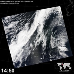 Level 1B Image at: 1450 UTC