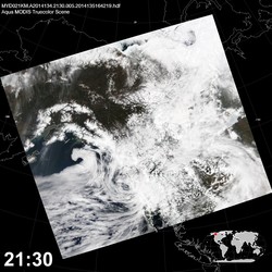 Level 1B Image at: 2130 UTC