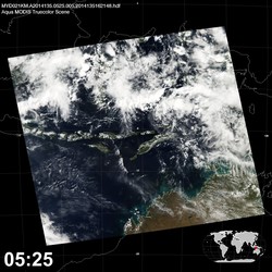 Level 1B Image at: 0525 UTC