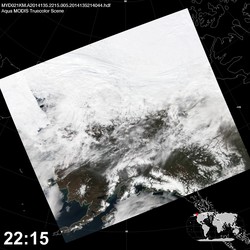 Level 1B Image at: 2215 UTC