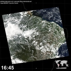 Level 1B Image at: 1645 UTC