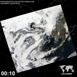 Level 1B Image at: 0010 UTC