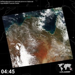 Level 1B Image at: 0445 UTC