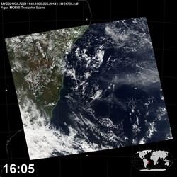 Level 1B Image at: 1605 UTC