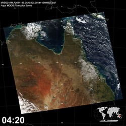 Level 1B Image at: 0420 UTC