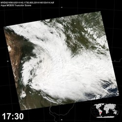 Level 1B Image at: 1730 UTC