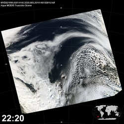 Level 1B Image at: 2220 UTC