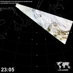 Level 1B Image at: 2305 UTC