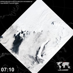 Level 1B Image at: 0710 UTC