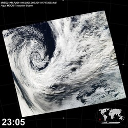 Level 1B Image at: 2305 UTC