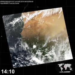 Level 1B Image at: 1410 UTC