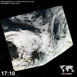 Level 1B Image at: 1710 UTC