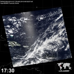 Level 1B Image at: 1730 UTC