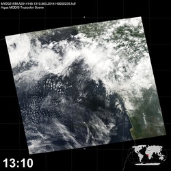 Level 1B Image at: 1310 UTC