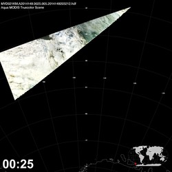 Level 1B Image at: 0025 UTC