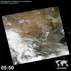 Level 1B Image at: 0550 UTC