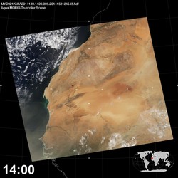 Level 1B Image at: 1400 UTC