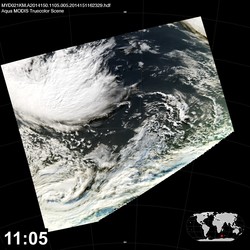 Level 1B Image at: 1105 UTC