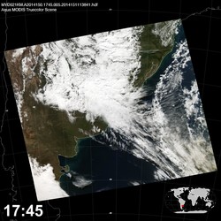 Level 1B Image at: 1745 UTC