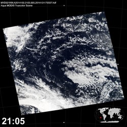 Level 1B Image at: 2105 UTC