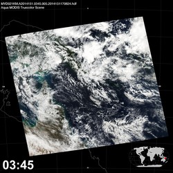 Level 1B Image at: 0345 UTC